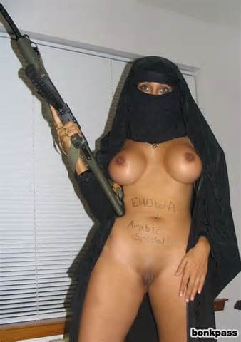 20 Thoughts On Sexy Indian Tits On This Muslim Girl With AK 47