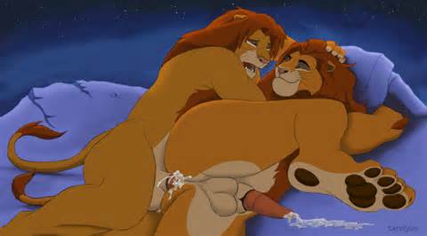 ... lion male mufasa muscles role_reversal simba tarolyon the_lion_king