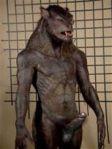 Gay Fantasy Creatures Werewolf With His Erect Cock