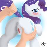 Artist Pony Tail Porn Naked Rarity Colored Artist Megasweet Plot MLP