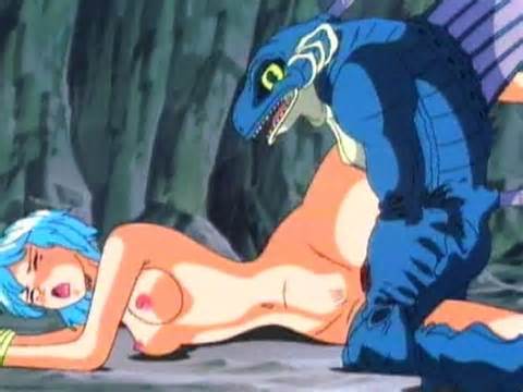 Alien Lizard Monster Fucking Sexy Hentai Teen Asian Babe Big Tits