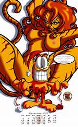 ... assesina avengers catsmeow christmas crossover garfield marvel tigra