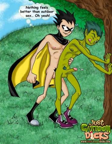 From Gallery: Beast Boy and Robin unleash their gay desires