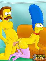 Marge Simpson and Patty Bouvierâ€Ž fucking Montgomery Burns