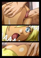 Wow look at the detail in this sexy hentai style shemale porn comic