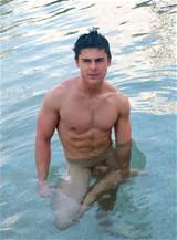 Naked Zac Efron In Pool