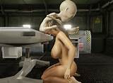 Unseemly 3D alien blowjob is a first extraterestrial contact