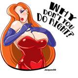 ... jessica_rabbit porn presenting voluptuous who_framed_roger_rabbit