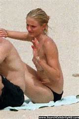 Cameron Diaz topless in spiaggia - Cameron Diaz topless in spiaggia ...