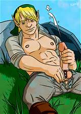 well um it s link from legend of zelda naked duh