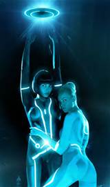 These Tron Legacy photos can only be seen at the cyberclub, so don ...