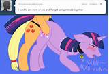 ... Twilight Sparkle Ask Sexy Applejack Applejack Ask Lesbian Porn Sex