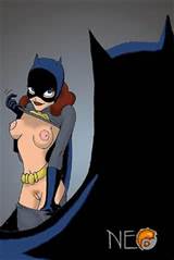 ... on the streets Batgirl and Batman still having fun all night long