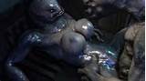 e621 3d abdominal_bulge alien animated breasts cgi duo female halo ...