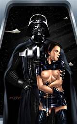 Princess Leia XXX - Princess Leia semi nude and Darth Vader.jpg