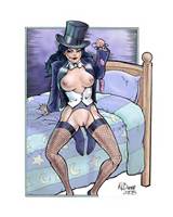 Zatanna colored by MJBivouac