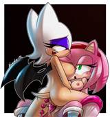 Image 326504 Amy Rose Nancher Rouge The Bat Sonic Team