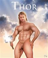 avengers thor nude