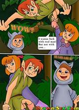 Peter Pan nasty comics pages