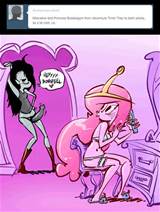 Adventure_Time Marceline Princess_Bubblegum