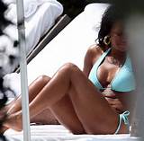 Mel B enjoying on pool and showing huge tits and nice body from Celebs ...