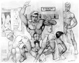 Vintage gay art by Spartacus (about 60`s) - 02.jpg
