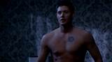 Jensen Ackles Shirtless in Supernatural Ep 7Ã—13