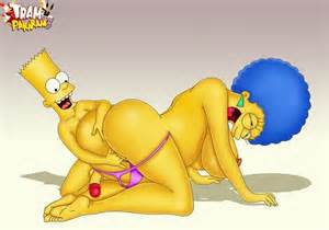 Marge , Bart Simpson