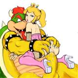 Peach is Bowser's Bitch by LM Colored by SoubriquetRouge