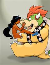 Bowser and Jazzy by VileDoujinshi