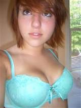 This cute amateur redhead emo teen gets me excited