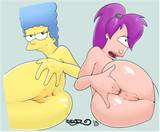 Marge & Leela by pbrown