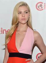 Nicola Peltz - Nicola Peltz braless wearing low cut mini dress at the ...