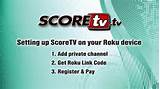 On your Roku, play the channel and follow the instructions shown on ...