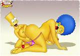 The Simpsons Presents Marge Simpson In Anime Scene