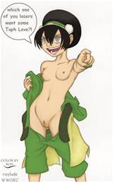 hentai #anime #avatar #toph #tits #pussy
