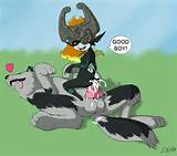 ... 829735: Legend_of_Zelda Link Midna Twilight_Princess Wolf_Link Zenu