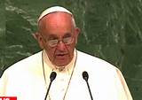 Pope Francis Castigates World Elite at U.N., Links Environmental ...