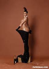 Kim Kardashian: Naked for Paper