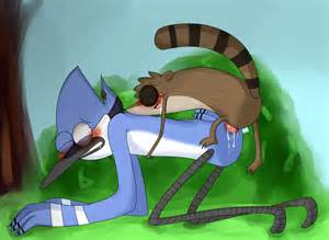 regular show gay porn rigby fucking mordecai doggystyle hentai picture ...