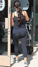 kim kardashian spandex ass