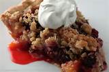 Blackberry and Nectarine Crumb Topped Pie