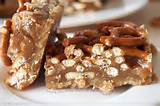 Sweet and Salty Honey-Maple Caramel and Pretzel Bars